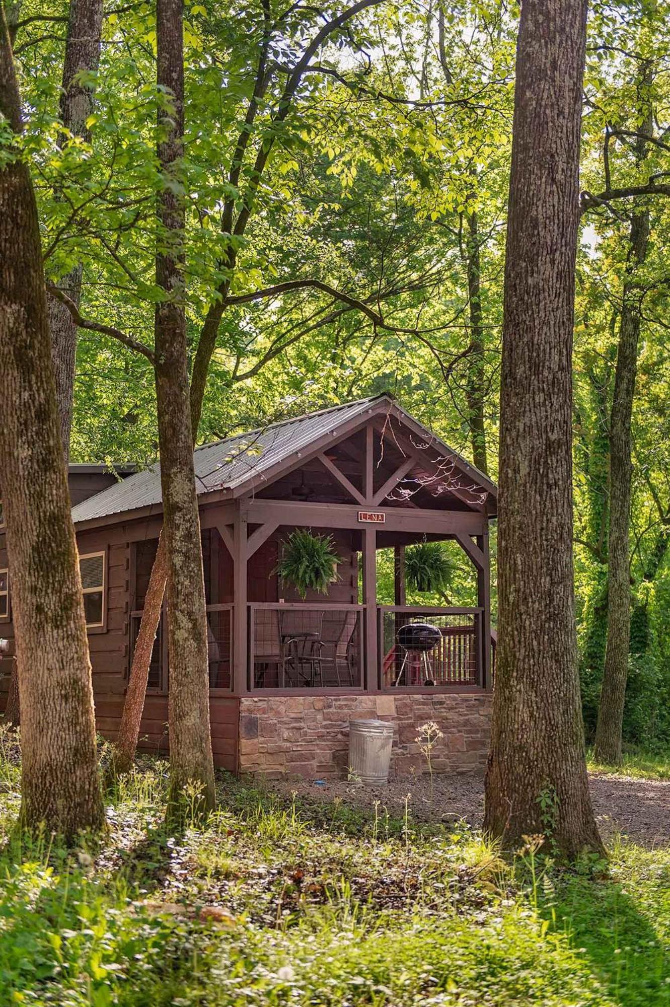 Lena Cabin Wooded Tiny Cabin - Hot Tub Chattanooga Dış mekan fotoğraf