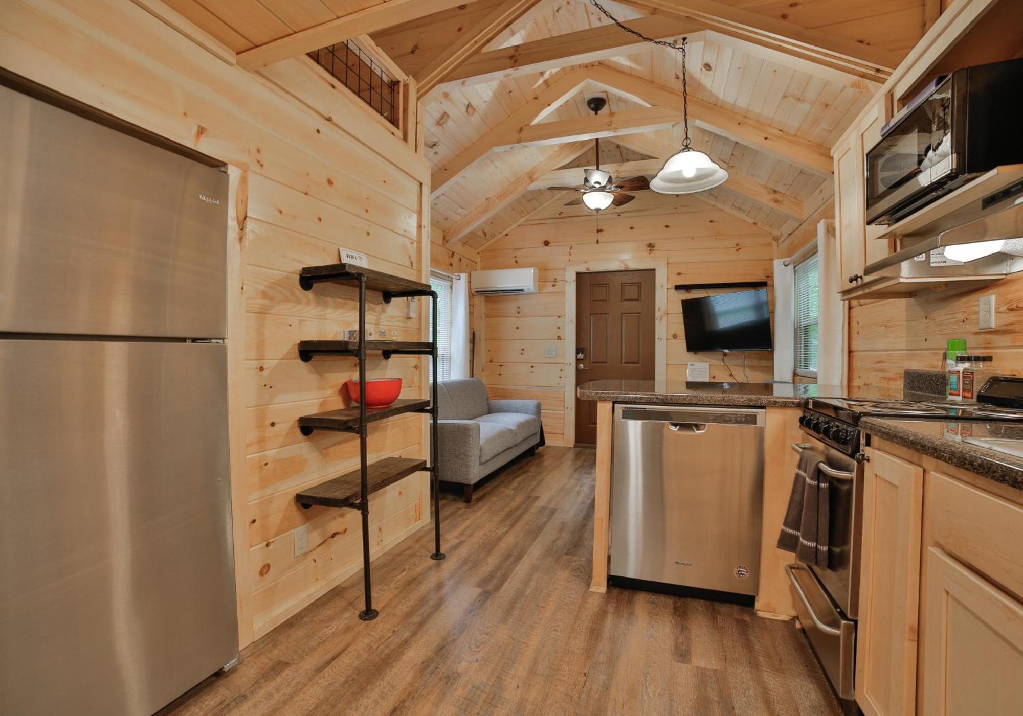 Lena Cabin Wooded Tiny Cabin - Hot Tub Chattanooga Dış mekan fotoğraf