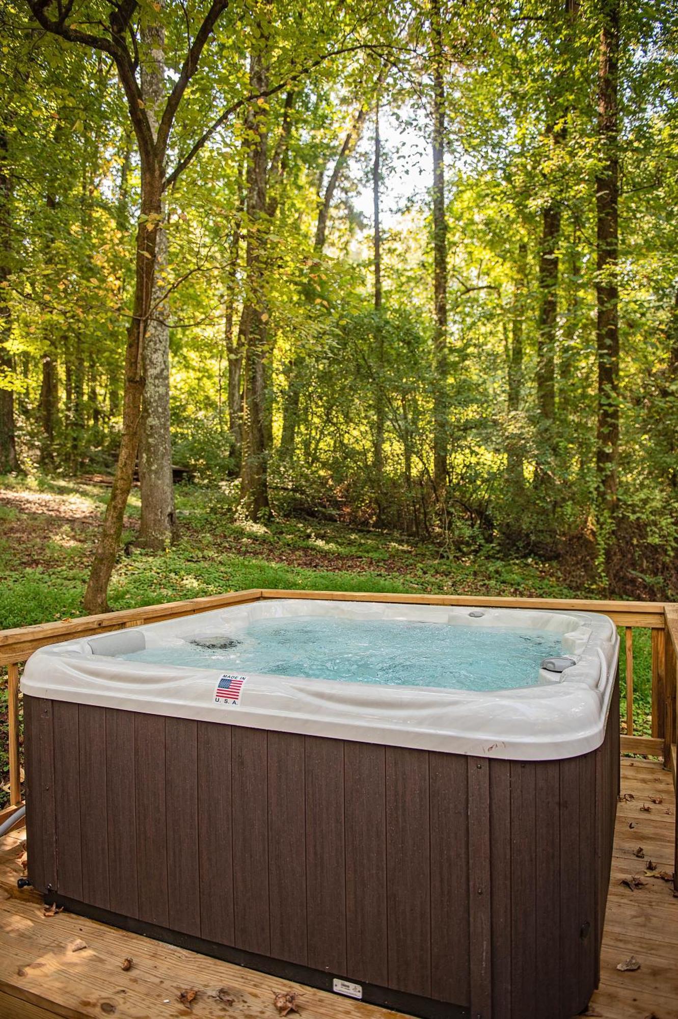Lena Cabin Wooded Tiny Cabin - Hot Tub Chattanooga Dış mekan fotoğraf