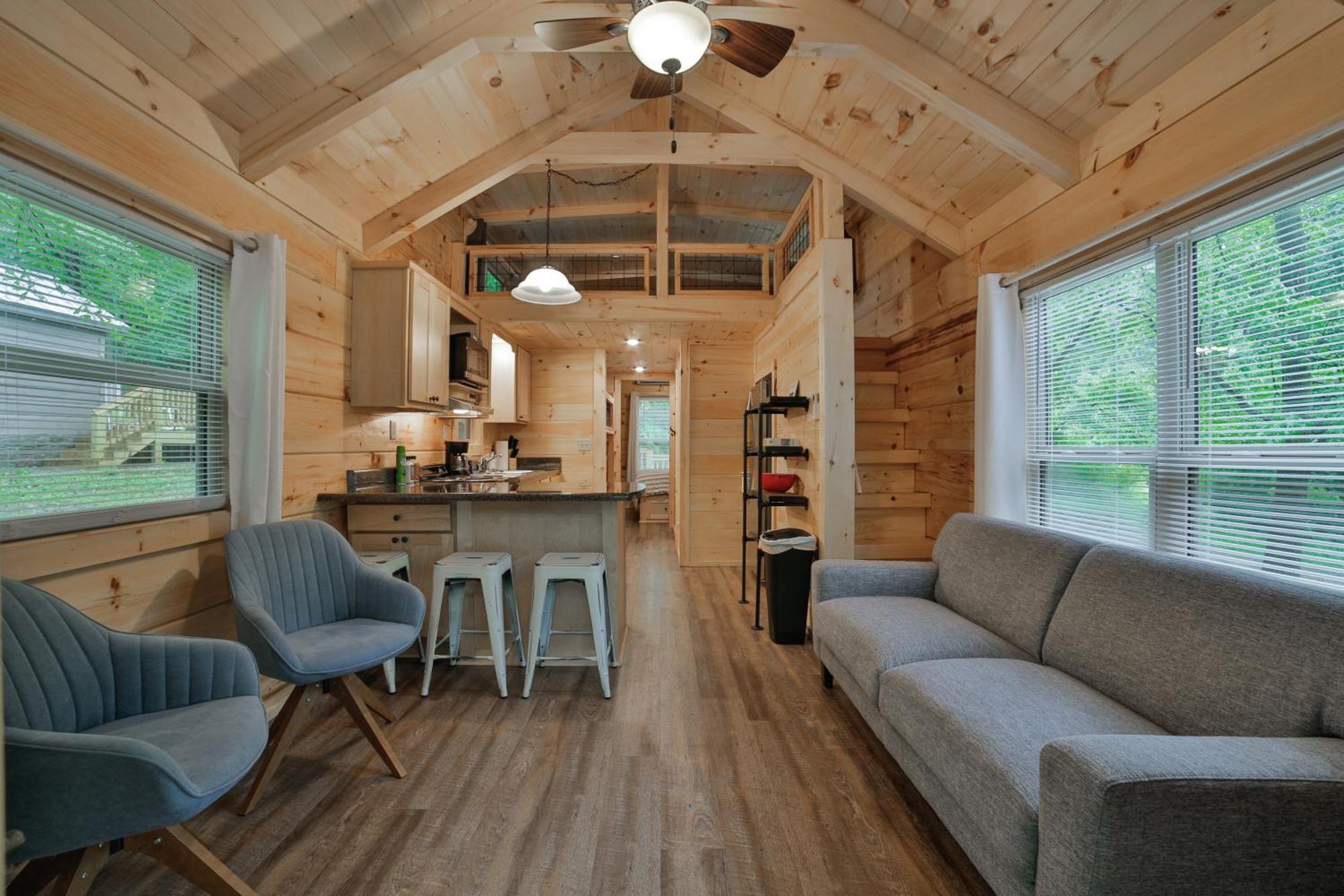 Lena Cabin Wooded Tiny Cabin - Hot Tub Chattanooga Dış mekan fotoğraf